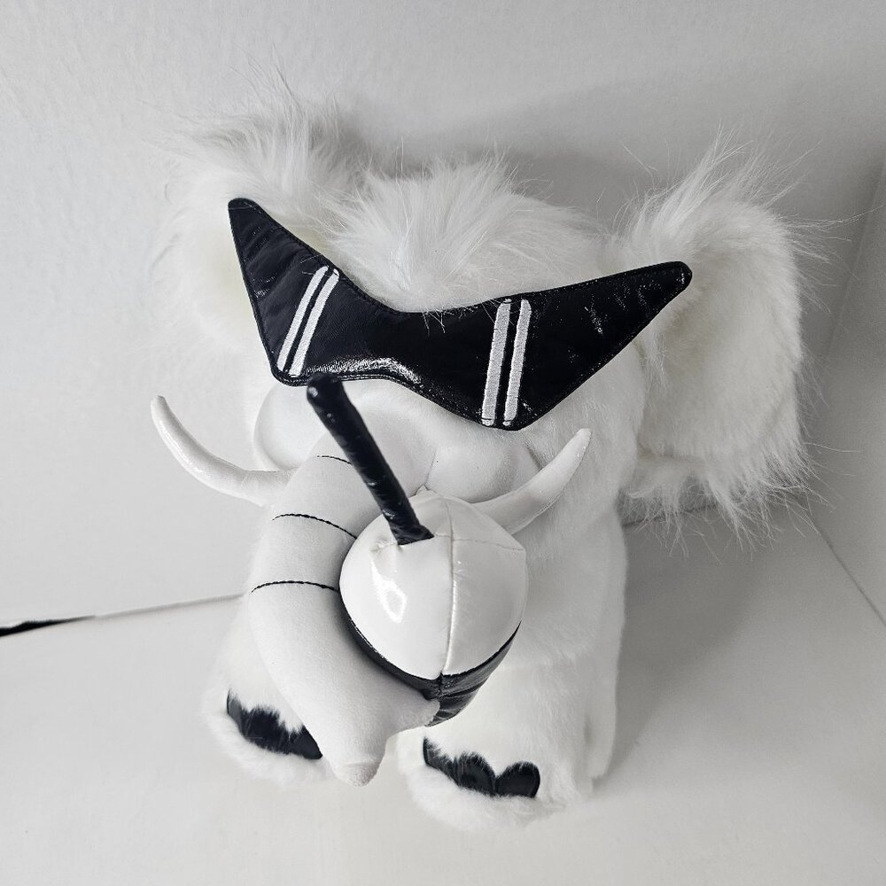 Future Fantasy Delight Freezie Mammoth Plush White Rapper Stuffed Animal Toy